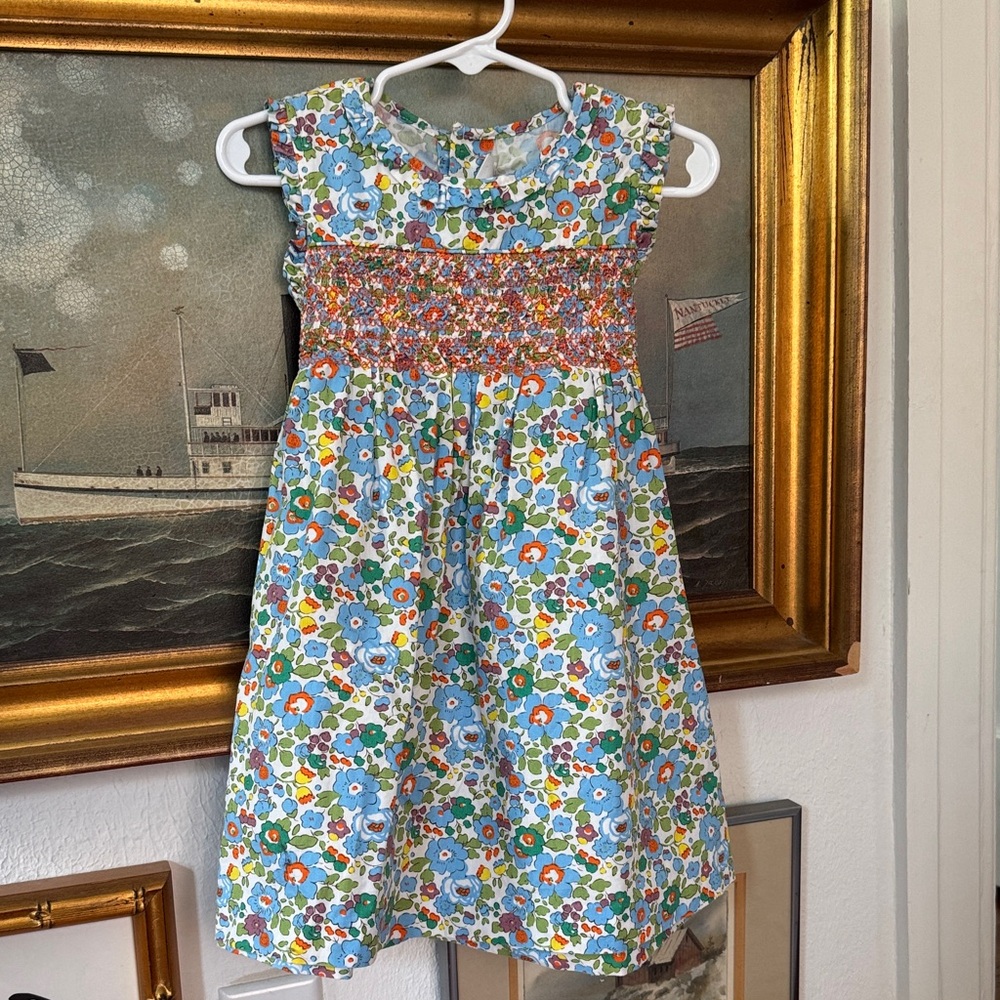 Liberty Floral Smocked Dress